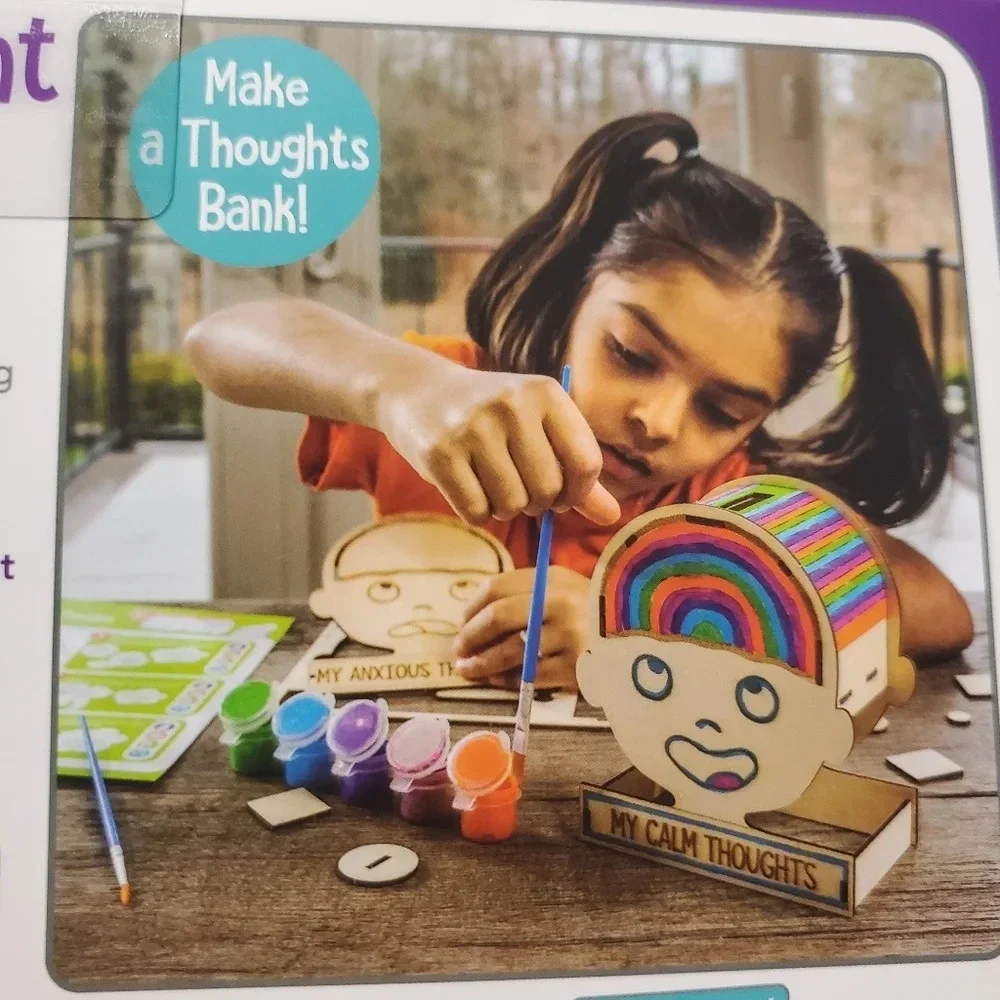 New Open The Joy Kids Anxiety Management Tool Kit Paint